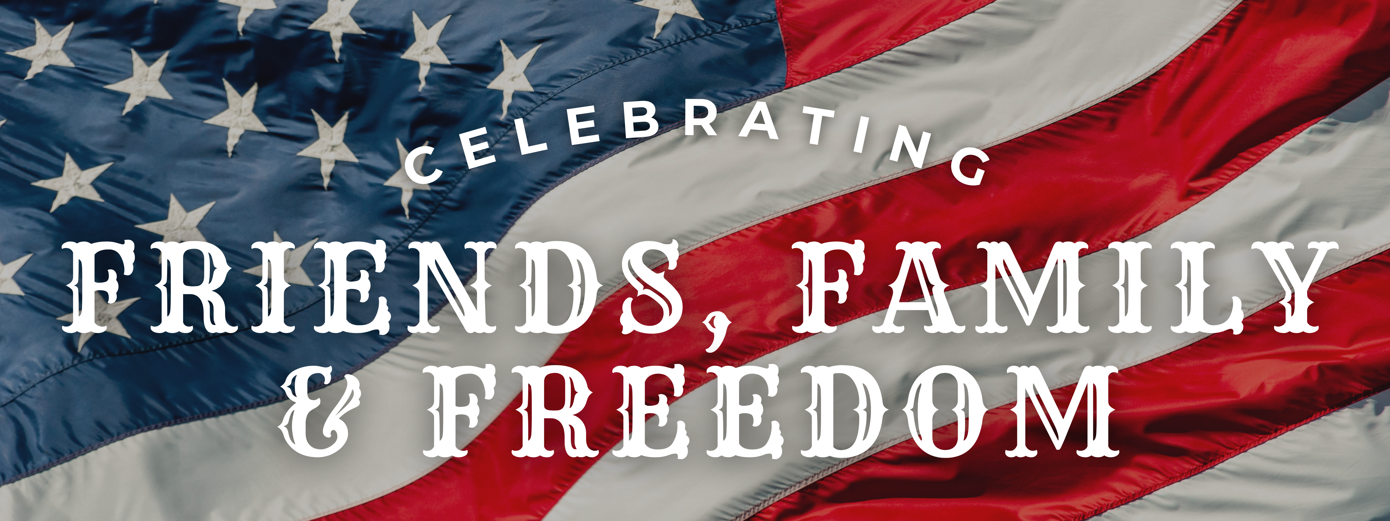 Short Creek Independence Day parade banner